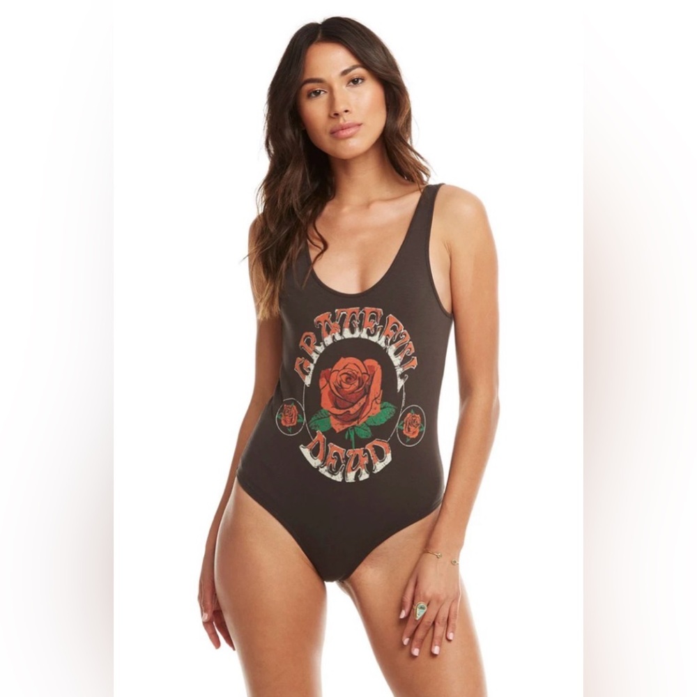 Chaser Roses are Red Grateful Dead Bodysuit